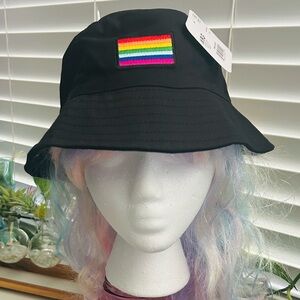 Abg Pride Adult Black Bucket Hat